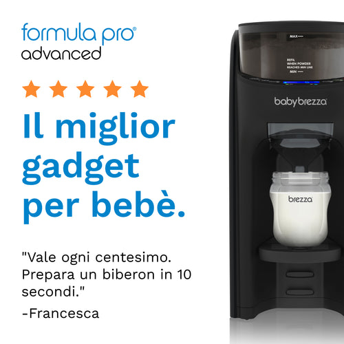 KIT BABY BREZZA FORMULA PRO ADVANCED NERO + FOOD MAKER DELUXE - product thumbnail