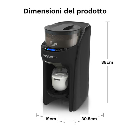Kit Baby Brezza Sterilizer Dryer Advanced + Formula Pro Advanced Nero - product thumbnail