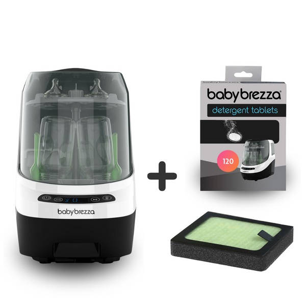 Kit Baby Brezza Bottle Washer Pro+ Filtro di ricambio HEPA + ricarica di pastiglie detergenti - product thumbnail
