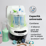 Kit Baby Brezza Bottle Washer Pro + Formula Pro Advanced Nero - product thumbnail