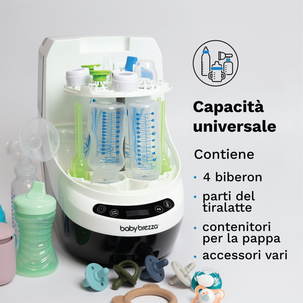 Kit Baby Brezza Bottle Washer Pro + Formula Pro Advanced Nero - product thumbnail