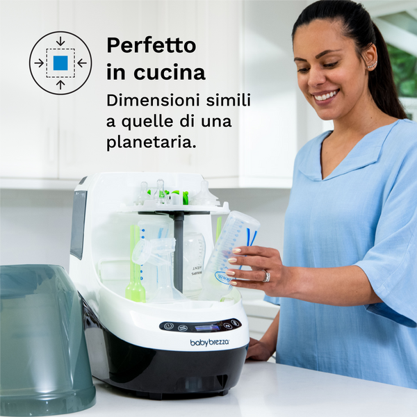 Kit Baby Brezza Bottle Washer Pro + Formula Pro Advanced Nero - product thumbnail