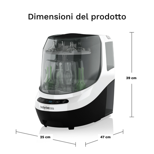 Kit Baby Brezza Bottle Washer Pro + Formula Pro Advanced Nero - product thumbnail