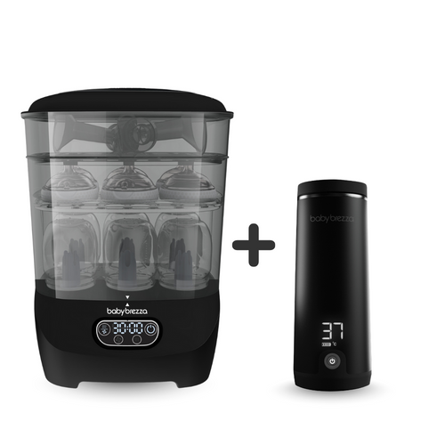 Kit Baby Brezza Sterilizer Dryer Advanced + Scaldabiberon Portatile Superfast - product thumbnail
