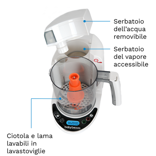 KIT BABY BREZZA FORMULA PRO ADVANCED + FOOD MAKER DELUXE - product thumbnail