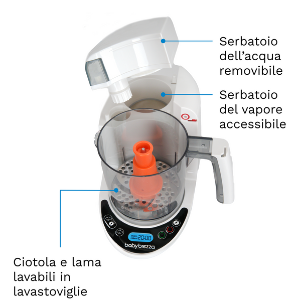 KIT BABY BREZZA FORMULA PRO ADVANCED + FOOD MAKER DELUXE - product thumbnail