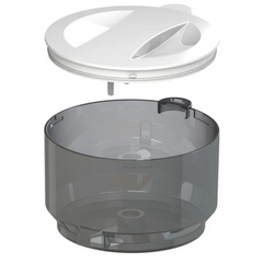 Contenitore della polvere e coperchio per Formula Pro Advanced Bianco