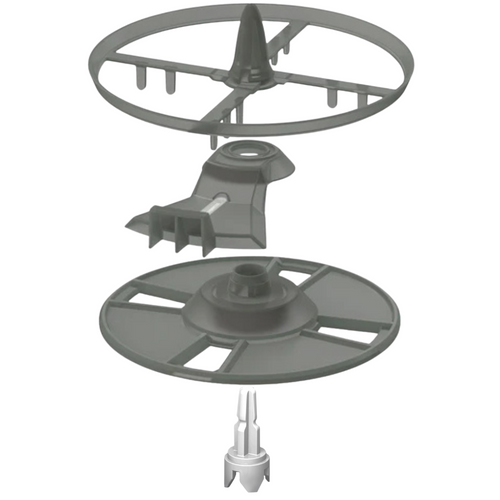 Ruota di miscelazione e misurazione, coperchio di bloccaggio e asse per Formula Pro Advanced nero - product thumbnail