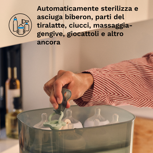 Kit Baby Brezza Sterilizer Dryer Advanced + Scaldabiberon Portatile Superfast - product thumbnail