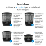 Kit Baby Brezza Sterilizer Dryer Advanced + Scaldabiberon Portatile Superfast - product thumbnail